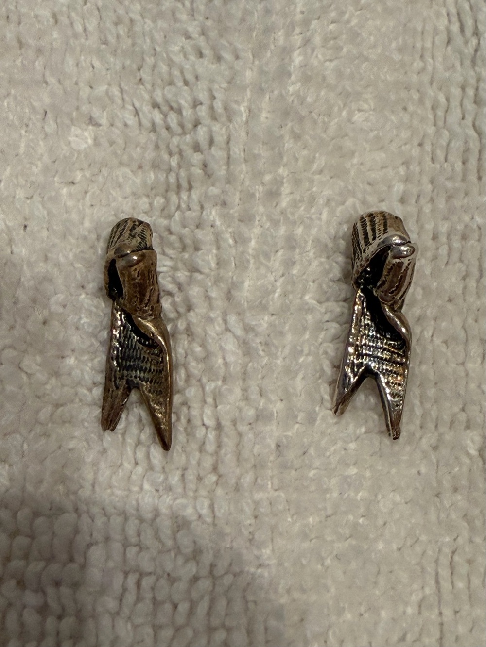 Mignon Faget Silver Knot Earrings